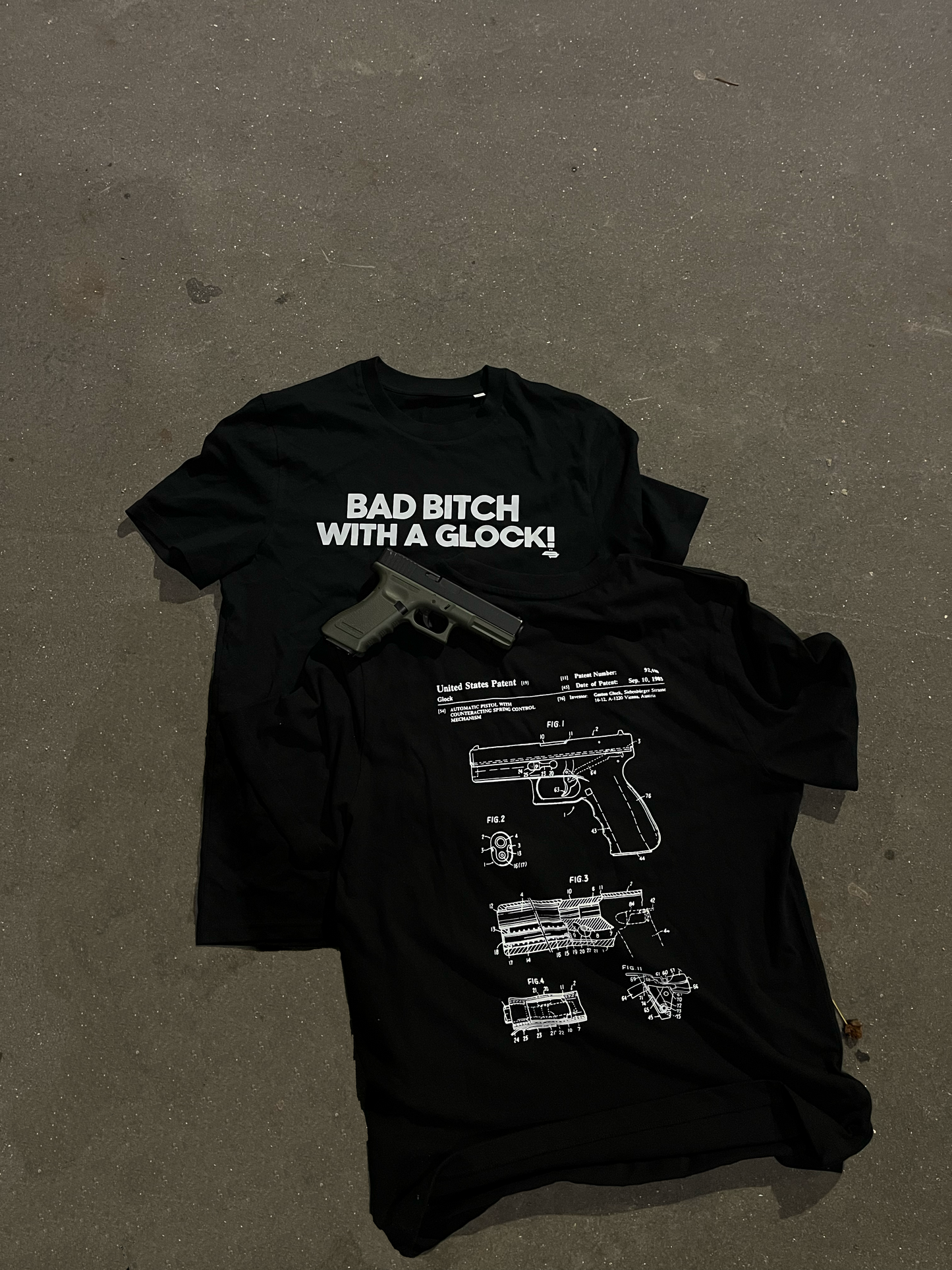 GlöckTee V1 (Black)